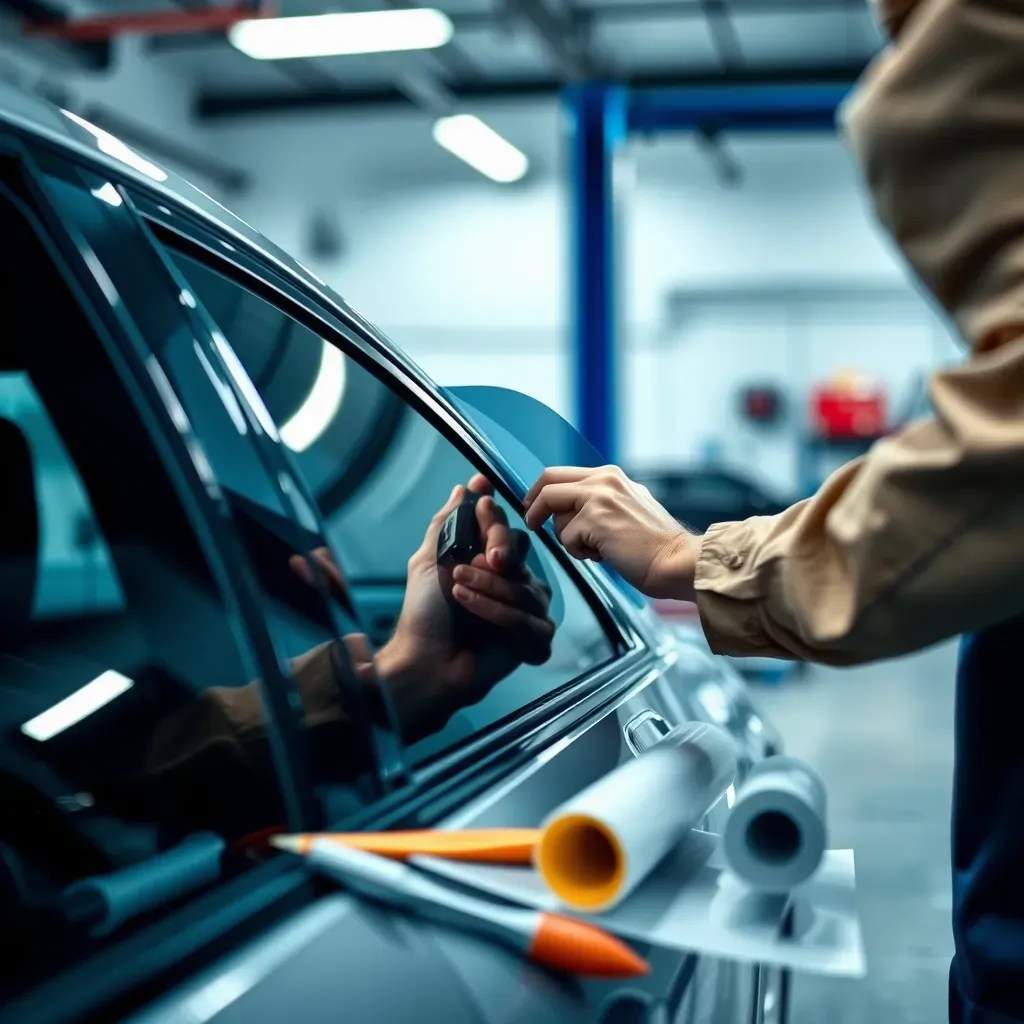 Jak przyciemnić szyby w samochodzie